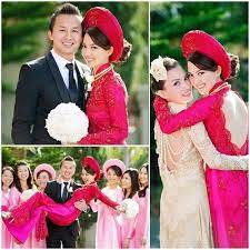 Love This Ao Dai The Only Reason Why I Would Consider A Vietnamese Wedding Is So I Could Wear One Vietnamese Wedding Ao Dai Wedding Cheongsam Wedding