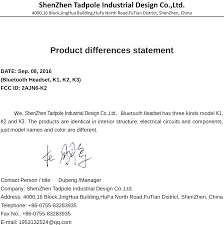 Industrial designer resume samples and writing guide for 2021. K2 Bluetooth Headset Cover Letter Family Models Letter Shenzhen Tadpole Industrial Design
