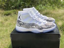 Its shiny, wraparound patent leather upper. Pure Money Air Jordan 11 Xi Grey Python Snakeskin
