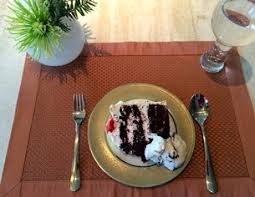 The dessert utensils may also be presented on the dessert plate in the same way as formal service. How To Eat Dessert