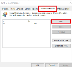 How To Blacklist Block Sender Domain Or An Email Address On Exchange Windows Os Hub