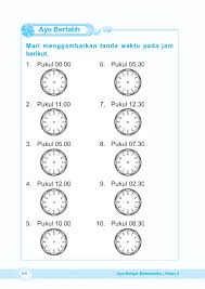 Persatuan demikian artikel tentang √. Materi Jam Kelas 2 Sd Cara Golden