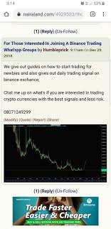 Using it as an investment vehicle to diversify your assets; Learn Start Trading Cryptocurrencies On Binance Exchange Career Nigeria