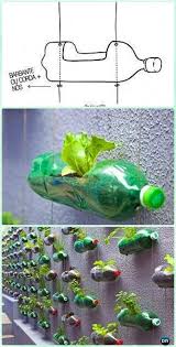 Use the top portion to cover and protect the seedlings. Diy Hanging Plastic Bottle Gardening Wall Instructions Diy Plastic Bottle Garden Projects Ideas Bottle Garden Vertical Garden Diy Plastic Bottle Planter