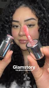 @glamstory.official lip products are 🔥 gloss is so pretty n glittery  #lipgloss #lipglosspoppin #glittermakeup #makeupcontent #beautycontent  #glitter