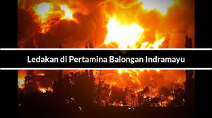 Ledakan tangki kilang minyak balongan sendiri dikabarkan berawal dari kebakaran pada tangki momor t 301 g pukul. 7ld84b34kww9sm