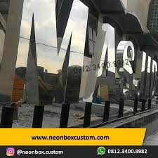 Daerah yang bisa dilayani oleh acp bukan hanya bandung dan sekitarnya. Neon Box Masjid Neon Huruf Papan