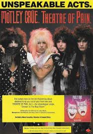 Motley Crue Promotional Ad Https Www Facebook Com Fromthewaybackmachine Motley Crue Too Fast For Love Motley