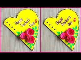 See more ideas about greeting cards for teachers, card craft, cards handmade. Beautiful Handmade Teacher S Day Card Idea Diy Teacher S Day Greeting Card Making Youtube