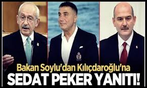 Süleyman soylu 'dan sedat peker'e racon! Suleyman Soylu Dan Kemal Kilicdaroglu Na Tokat Gibi Sedat Peker Yaniti Haber Haberler Son Dakika Haberler
