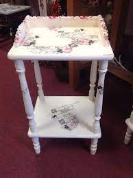 Decoupage With Tissue Paper Decoupage Furniture Furniture Decor