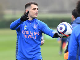 Arsenal roblox game & arsenal codes for money & skin 2021. Arsenal S Granit Xhaka Named Club S Top Performing Player Of 2021 The Short Fuse