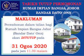 Buat permohonan bagi rumah impian bangsa johor (ribj) bagi projek bandar dato onn dan bandar baru majidee. Amazing Property Johor Bahru Home Facebook