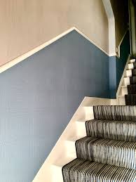 Blue Victorian Hallway Stair Runner Wool Iconicsimone