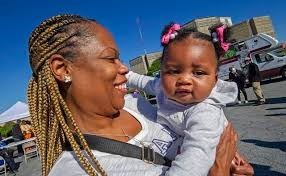 PHOTOS) Commissioner Mereda Davis Johnson hosts voter registration rally  and vaccination clinic