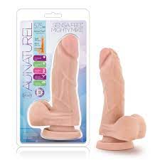 Amazon.com: Blush Au Naturel - 5 3/4 Inch Ultra Soft Realistic Dual Density  Sensa Feel Small Dildo - Suction Cup Harness Compatible - Perfect for  Pegging and Anal - Sex Toy for