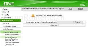 User pasword zte / username password zte zxhn f609 : Zte Zxhn F609 Screenshot Softwareupgrade