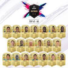 I got him untrade 2 weeks ago paired him with. Fifa 19 Overall And Stats Top 100 60 41 Of The Ultimate Team Mode Fifaultimateteam It Uk