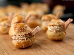 Choux Fourres A La Mousse De Foie Gras Recette Recette Mousse De Foie Gras Recettes De Cuisine