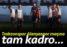 Alanyaspor kulübü resmi i̇nternet sitesi www.alanyaspor.org.tr'de bulunan yazılı ve görsel içerikler izin alınmadan ve kaynak gösterilmeden yayınlanamaz. Trabzonspor Alanyaspor A Karsi Tam Kadro