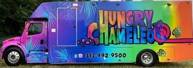 Hungry Chameleon Food Truck — Taco restaurant food truck in Detroit, Michigan