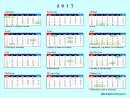 Berapa hari cuti kerja dalam satu tahun? Kalender 2017 Indonesia Lengkap Dgn Libur Nasional Chocky Sihombing
