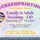 SCREENPRINTING: Timber & Stitch - FAMILY/ADULT event image