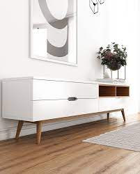 Nilsson Tv Stand Mid Century Modern Kure Collection Diseno De Muebles Muebles Para Tv Muebles Modulares