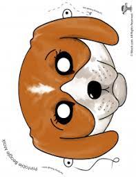 More animal masks coloring pages. Printable Dog Masks In 6 Different Breeds Woo Jr Kids Activities