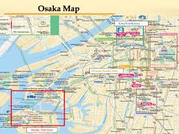 Your universal studios japan adventure starts here! Download Osaka Maps Youinjapan Net Osaka Japan Travel Japan Map