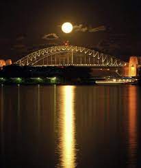 Supermoon Over Sydney Harbour Bridge Sydney Harbour Bridge Over The Bridge Bridge