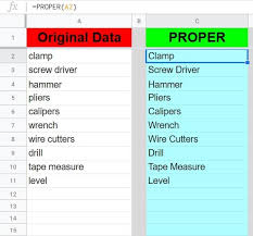 Collection by robert ballesteros • last updated 3 weeks ago. Capitalize The First Letter Of Words In Google Sheets With The Proper Function
