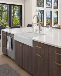 apron front composite sink kitchen