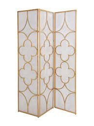 Buy products such as costway 67'' high 6 panel room divider furniture classic venetian wooden slat home at walmart and save. Three Panel Screen By Uma At Gilt Modern Room Divider Temporary Room Dividers Glass Room Divider