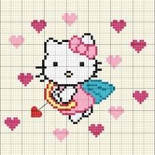 Résultat de recherche d'images pour "images broderie hello-kitty"
