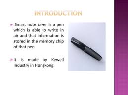 Smart Note Taker | Ppt
