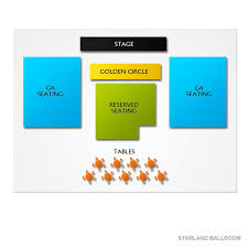 starland ballroom 2019 seating chart