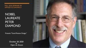 Nobel Laureate Prof. Peter Diamond's Seminar in Applied Economics