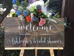Bridal Shower Sign Bridal Shower Welcome Sign Wood Signs Etsy Bridal Shower Signs Bridal Shower Rustic Bridal Shower Diy