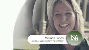 Melinda Jones Receives ISA Sharon Lilly Award of Distinction