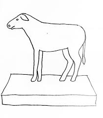 When aaron saw the people worshipping the gold calf, he built an altar before it. Bible Story Coloring Page For Moses And The Golden Calf Free Bible Stories For Children