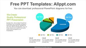 3d Pie Chart Powerpoint Diagram Template 3d Pie Chart