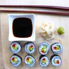 Vegetarische Sushi Rezept Sushi Rezepte Vegetarisches Sushi
