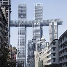 Going to cube entertainment building and 20 space cafe. Safdie Architects Completes The Crystal At Raffles City Chongqing