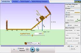 Go to you will be starting with a crate that has a mass of 100 kg and a coefficient of sliding friction of 0.3 and a coefficient of static friction of 0.5 1. Ramp Forces And Motion Force Position Velocity Phet Interactive Simulations