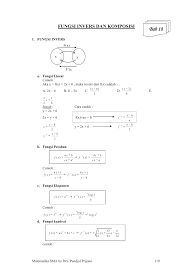 Examples of valid and invalid expressions. Fungsi Invers Dan Komposisi Fungsi