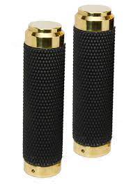 Harley Grips Brass With Rubber Internal Throttle For Customs Choppers Bobbers And Classics Bobber Custom Chopper Custom Harleys