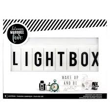 Heidi Swapp Light Box By 13 X 10 Inch White Cinematic Lightboxperfect For Any Situation This Light Box Can Be Displayed On Any Table Or Shelf It Comes By American Crafts