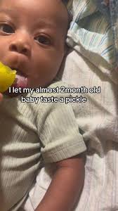 Baby Tries Pickle and Resets