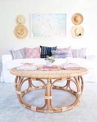Serena and lily is my happy place. Beach House Style Everyday Anguilla Rattan Coffee Table Via Serena Lily Image Via Purejoyhome Coffee Table Rattan Coffee Table House Interior